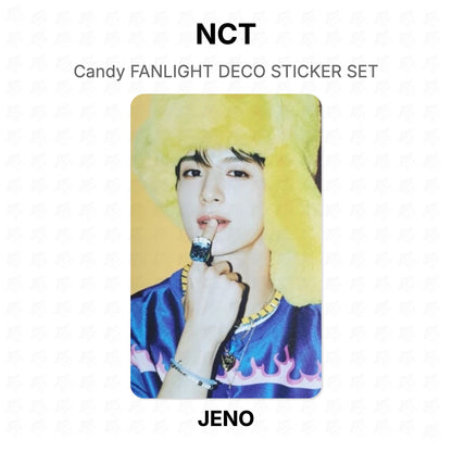 NCT Candy FANLIGHT DECO STICKER SET Official Photocard