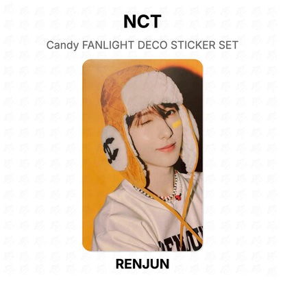 NCT Candy FANLIGHT DECO STICKER SET Official Photocard