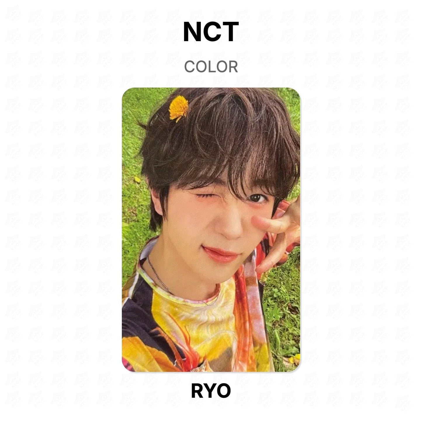 NCT COLOR Official Photocard