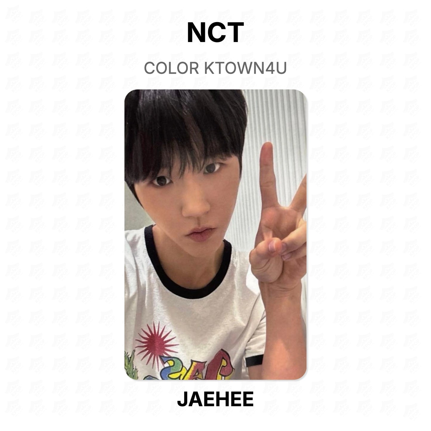 NCT COLOR KTOWN4U Official Photocard