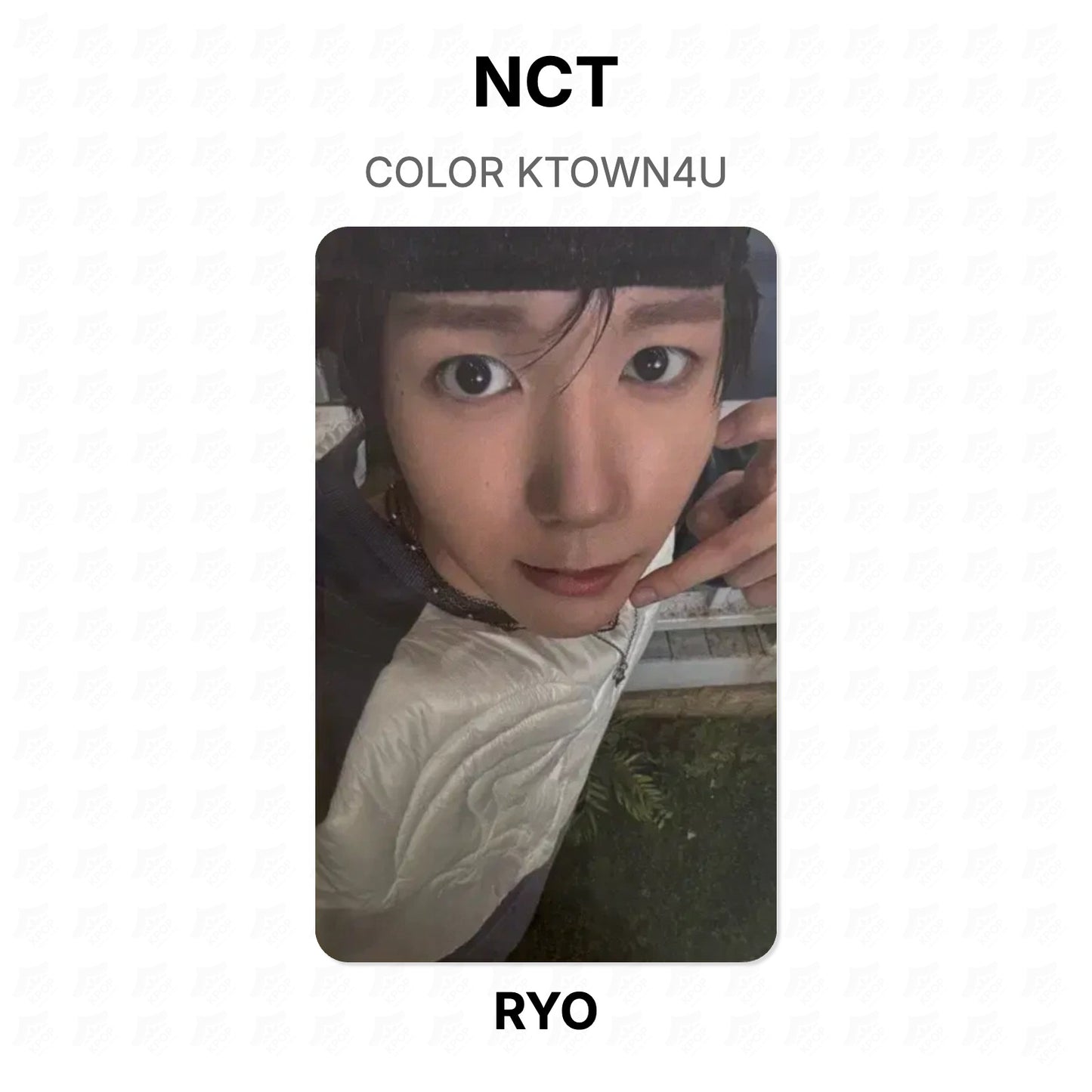 NCT COLOR KTOWN4U Official Photocard