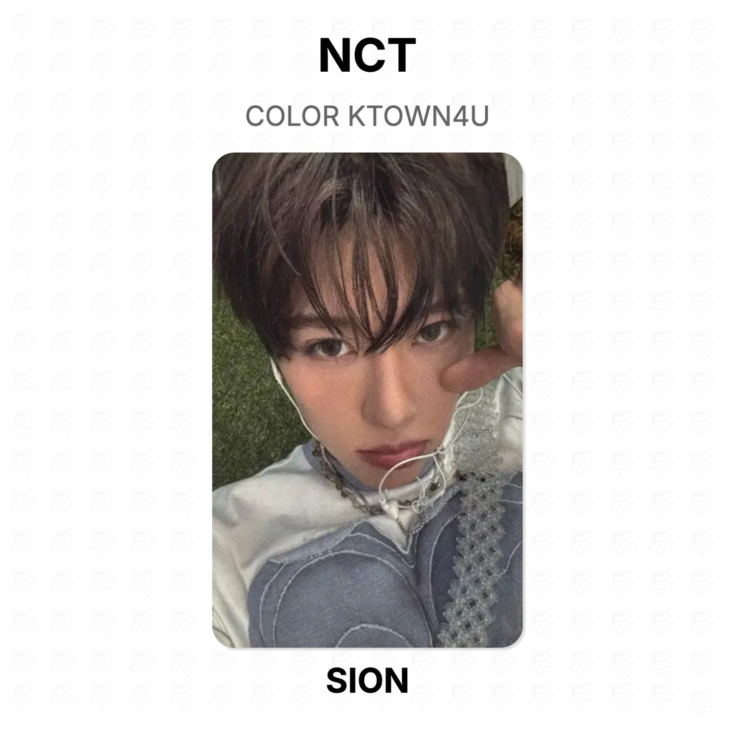 NCT COLOR KTOWN4U Official Photocard