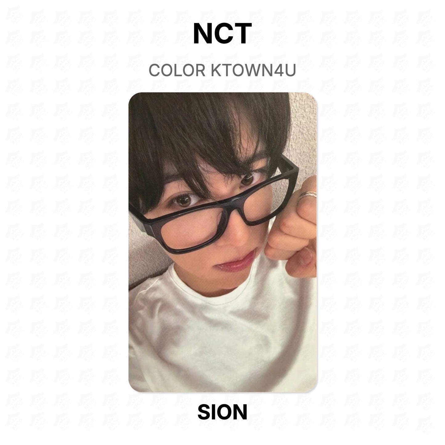 NCT COLOR KTOWN4U Official Photocard