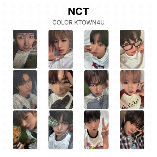 NCT COLOR KTOWN4U Official Photocard