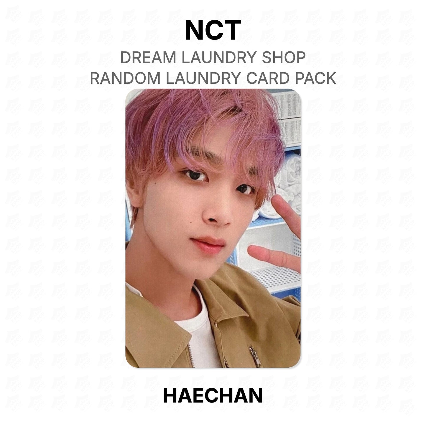 NCT DREAM LAUNDRY SHOP RANDOM LAUNDRY CARD PACK Official Photocard