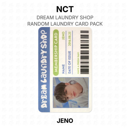 NCT DREAM LAUNDRY SHOP RANDOM LAUNDRY CARD PACK Official Photocard