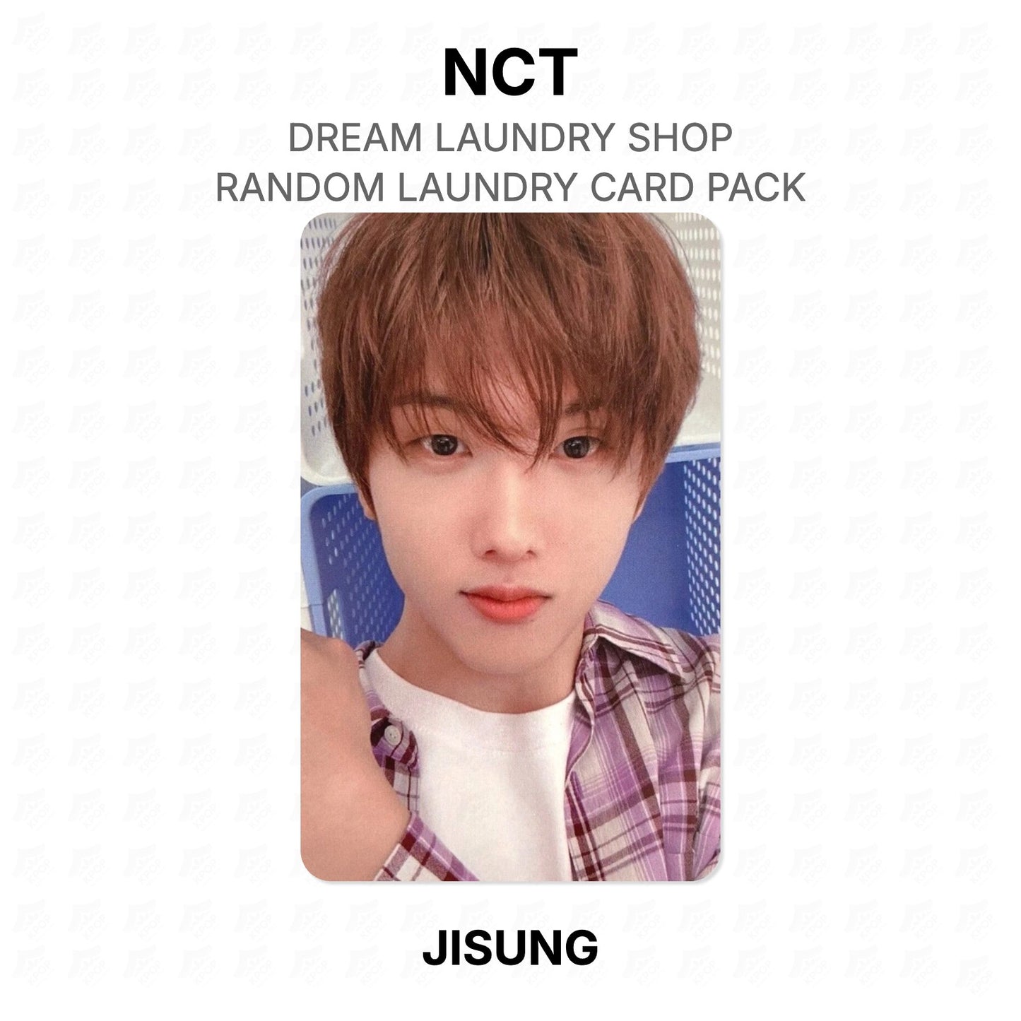 NCT DREAM LAUNDRY SHOP RANDOM LAUNDRY CARD PACK Official Photocard