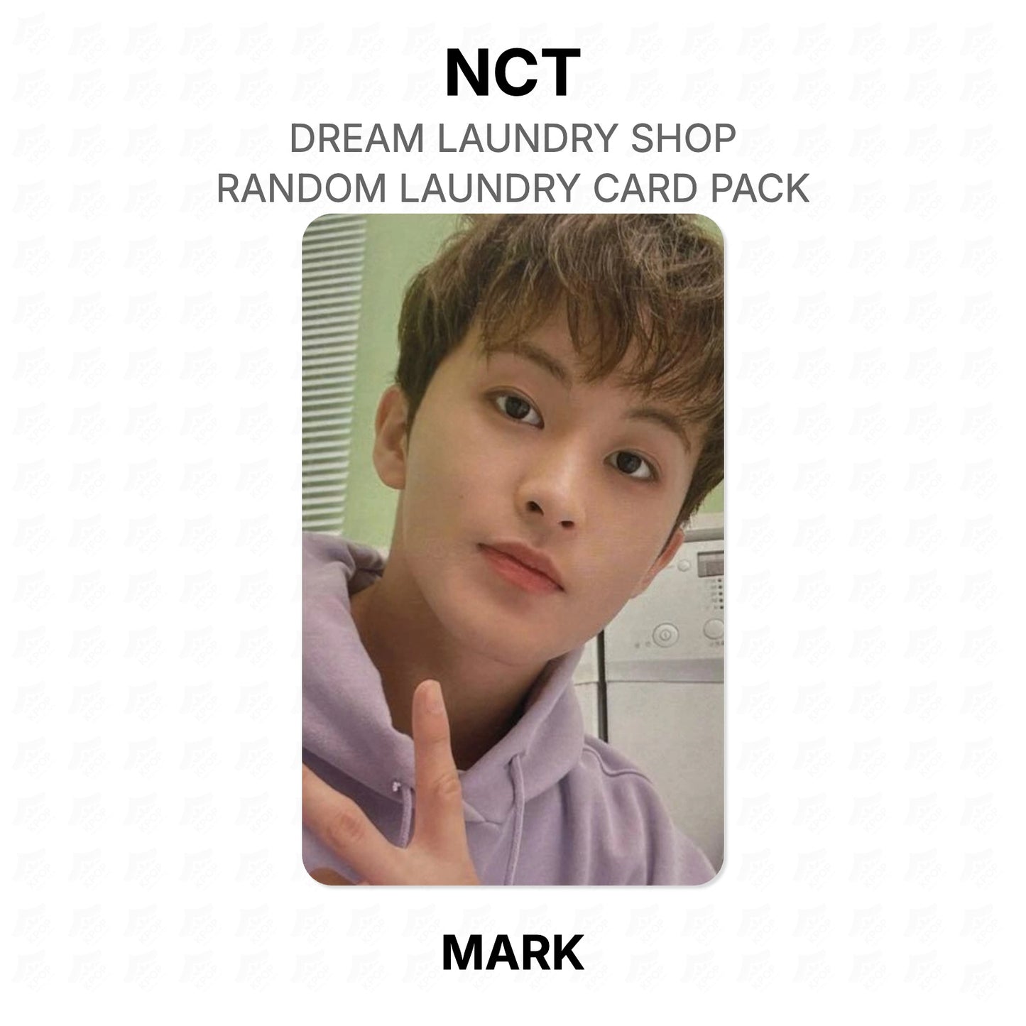 NCT DREAM LAUNDRY SHOP RANDOM LAUNDRY CARD PACK Official Photocard