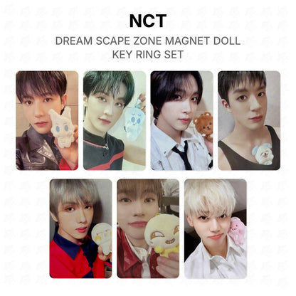 NCT DREAM SCAPE ZONE MAGNET DOLL KEY RING SET Official Photocard