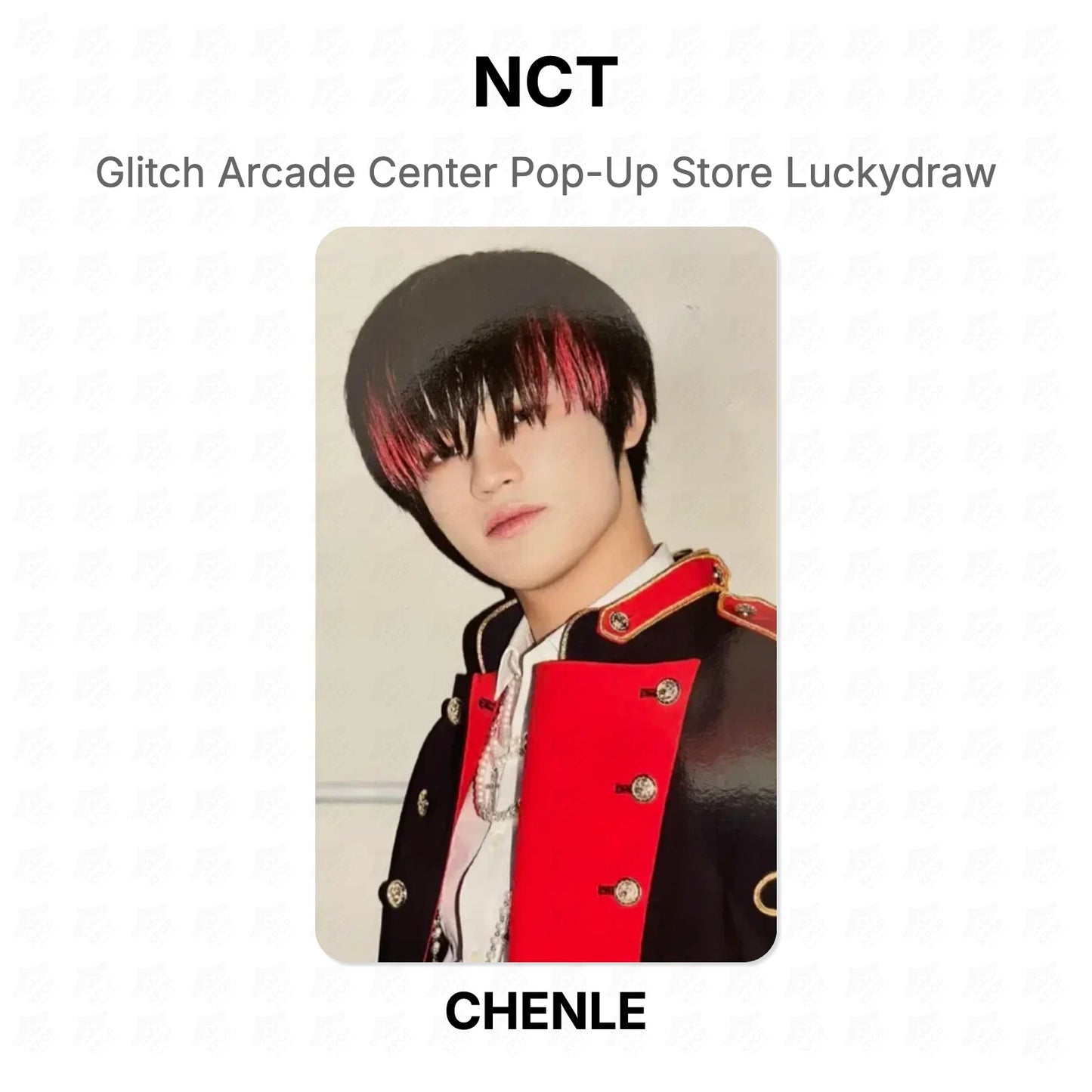 NCT Glitch Arcade Center Pop-Up Store Luckydraw Official Photocard