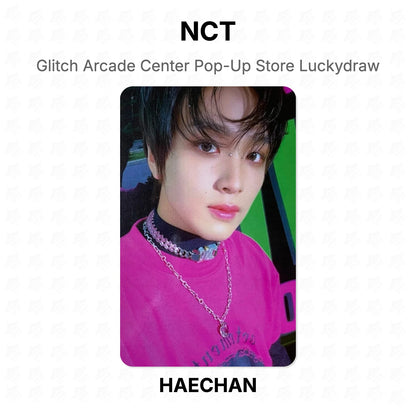 NCT Glitch Arcade Center Pop-Up Store Luckydraw Official Photocard