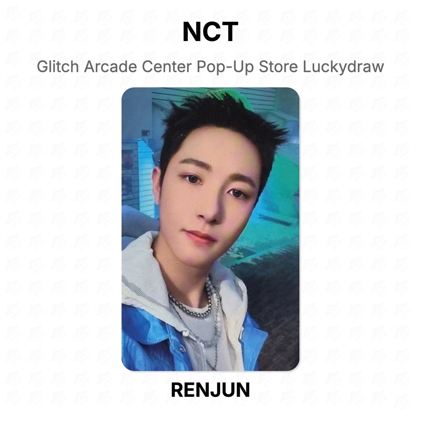 NCT Glitch Arcade Center Pop-Up Store Luckydraw Official Photocard