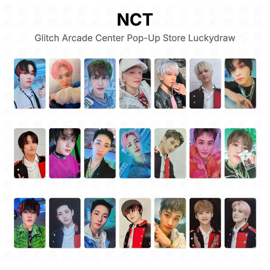 NCT Glitch Arcade Center Pop-Up Store Luckydraw Official Photocard