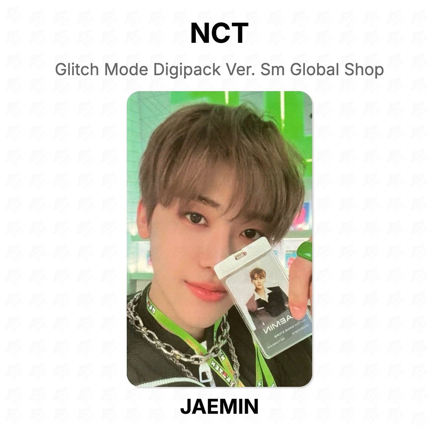 NCT Glitch Mode Digipack Ver. Sm Global Shop Official Photocard