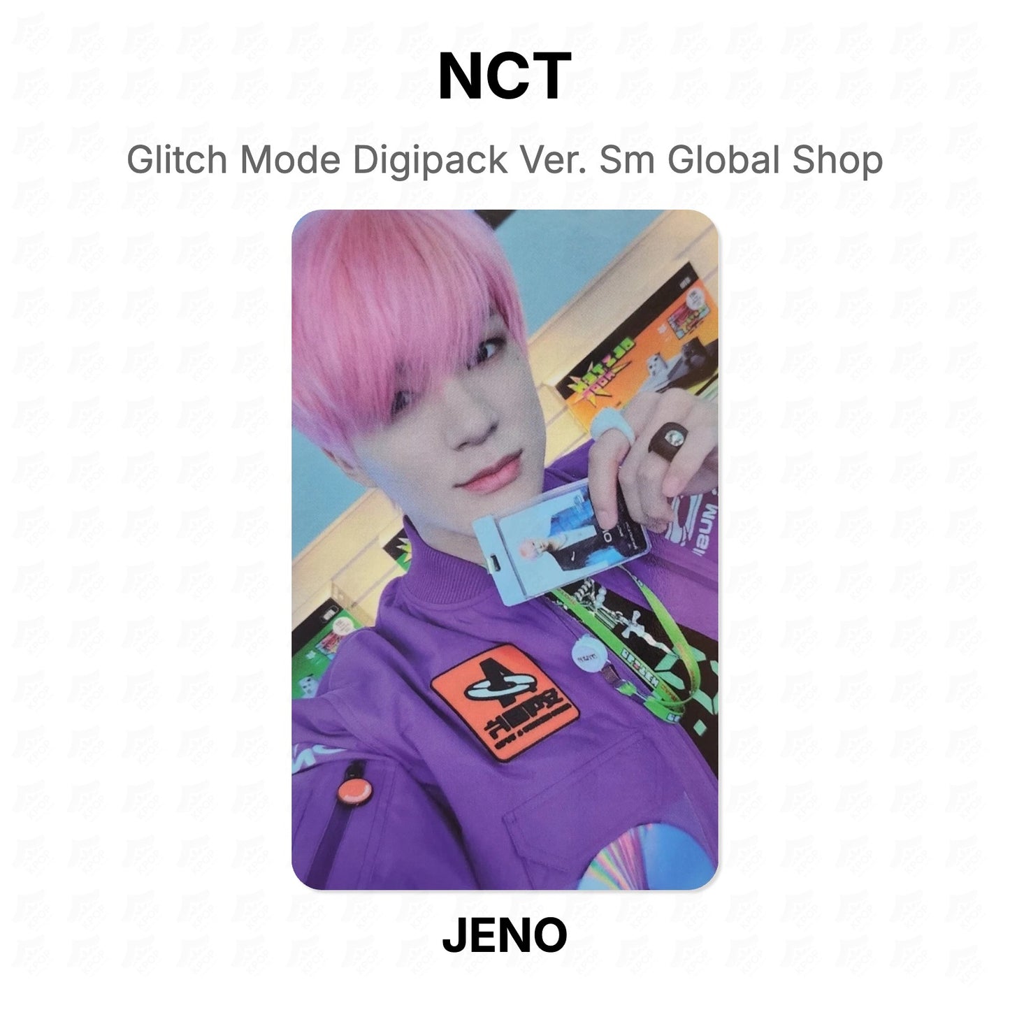NCT Glitch Mode Digipack Ver. Sm Global Shop Official Photocard