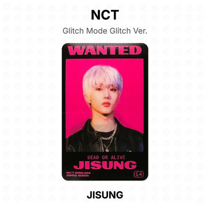 NCT Glitch Mode Glitch Ver. Official Photocard
