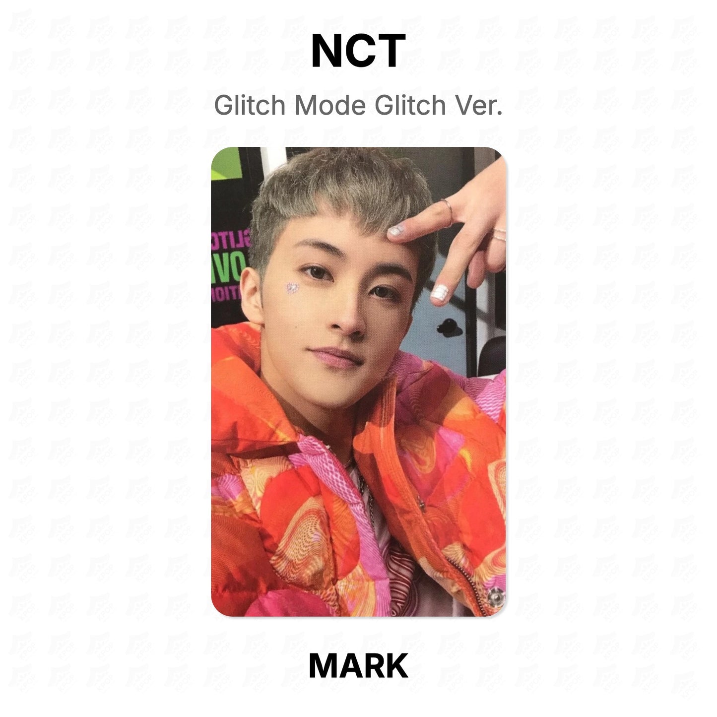 NCT Glitch Mode Glitch Ver. Official Photocard