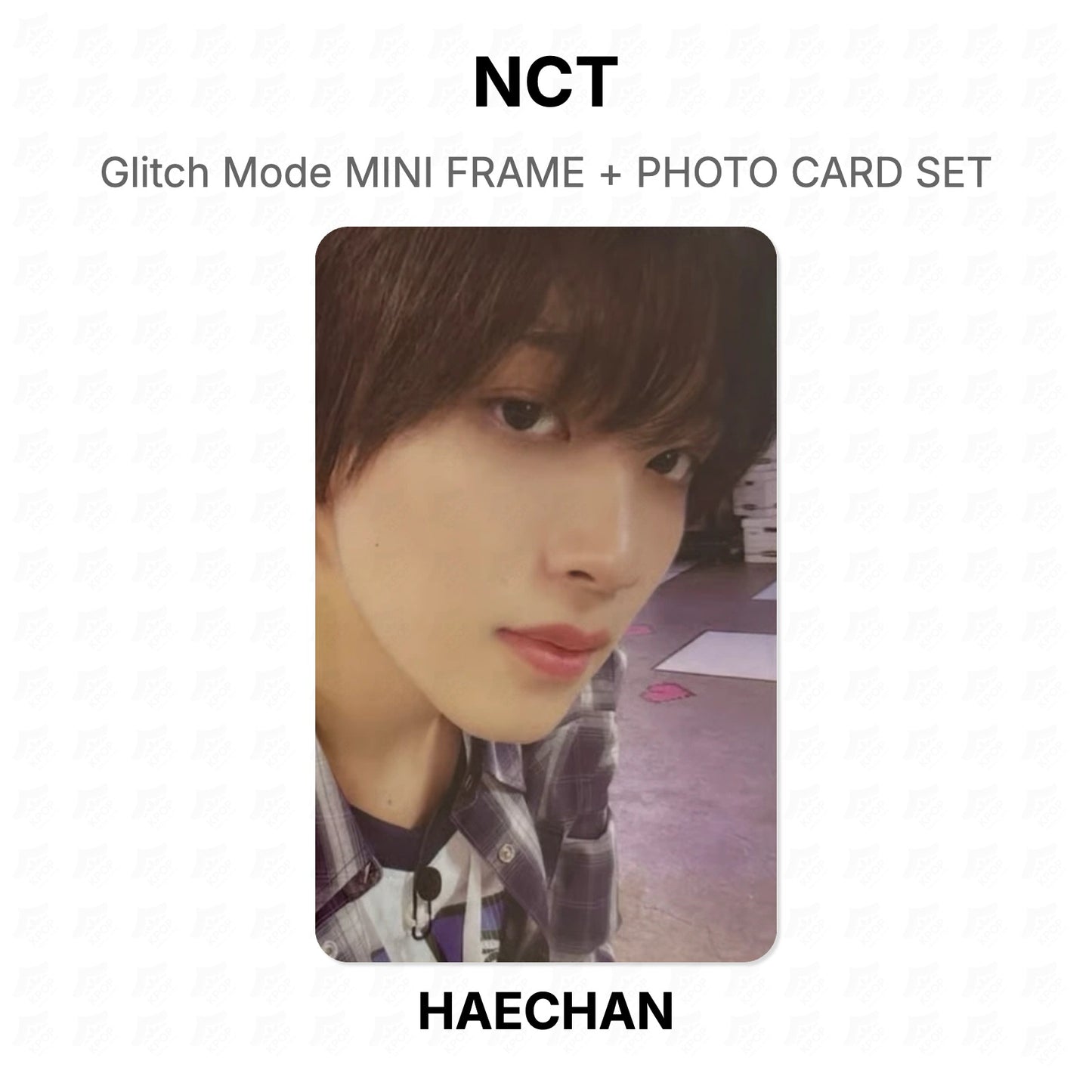NCT Glitch Mode MINI FRAME + PHOTO CARD SET Official Photocard