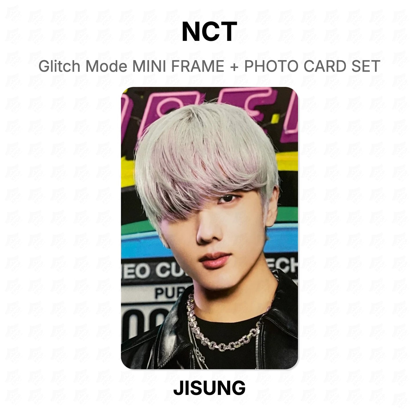 NCT Glitch Mode MINI FRAME + PHOTO CARD SET Official Photocard