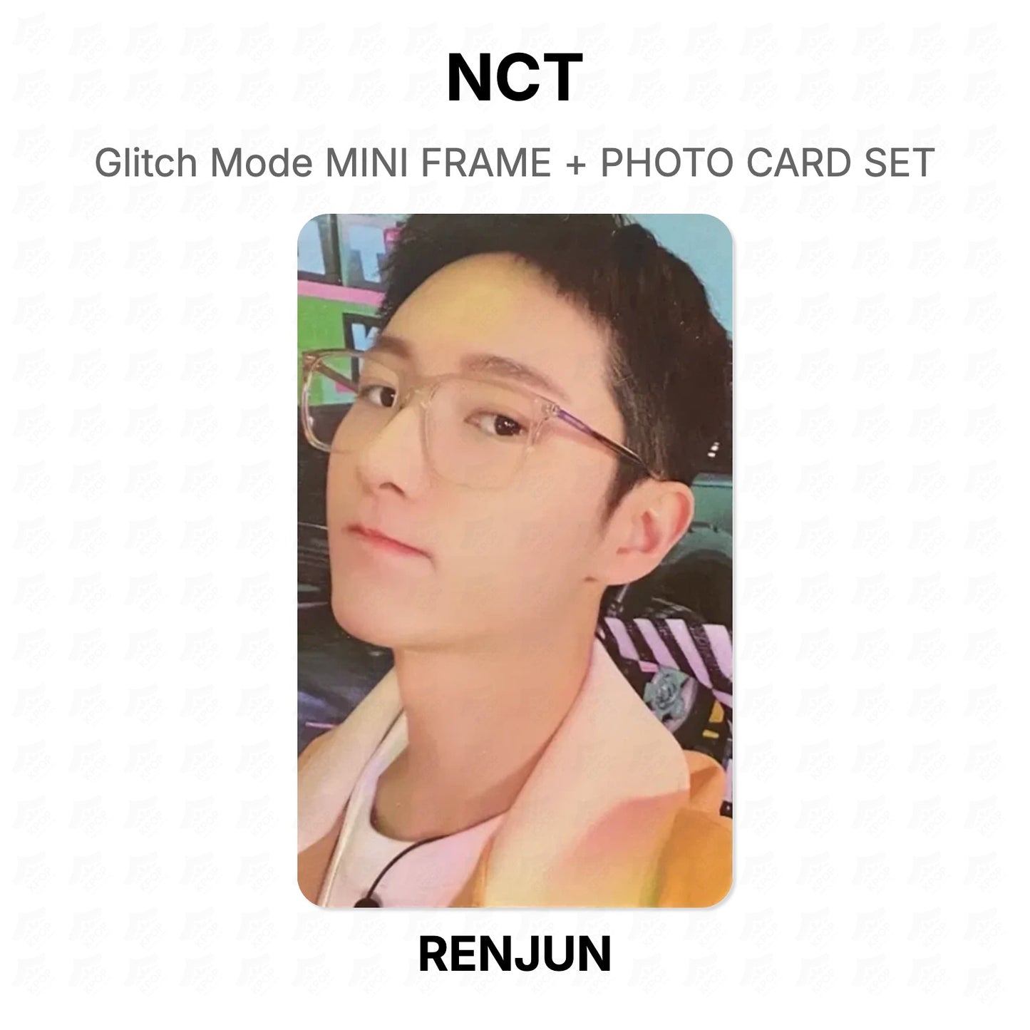 NCT Glitch Mode MINI FRAME + PHOTO CARD SET Official Photocard