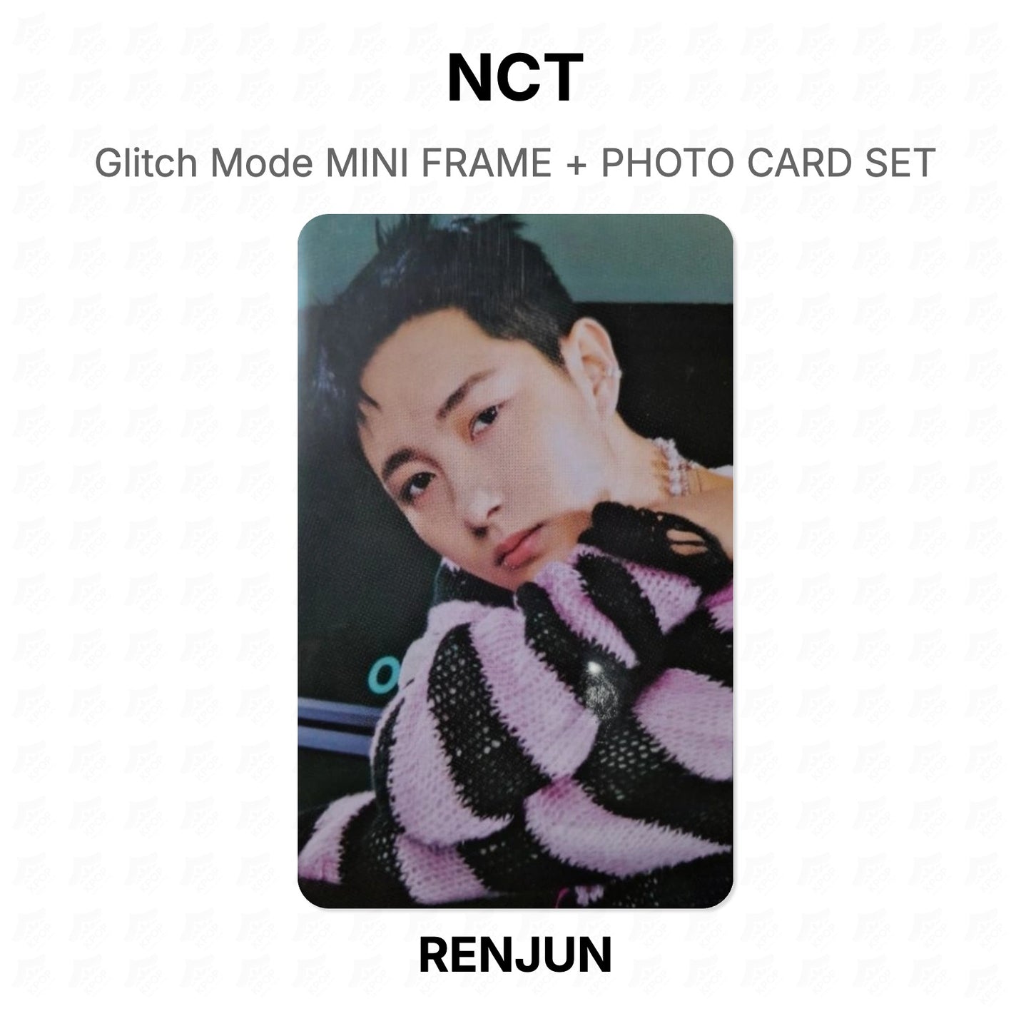 NCT Glitch Mode MINI FRAME + PHOTO CARD SET Official Photocard