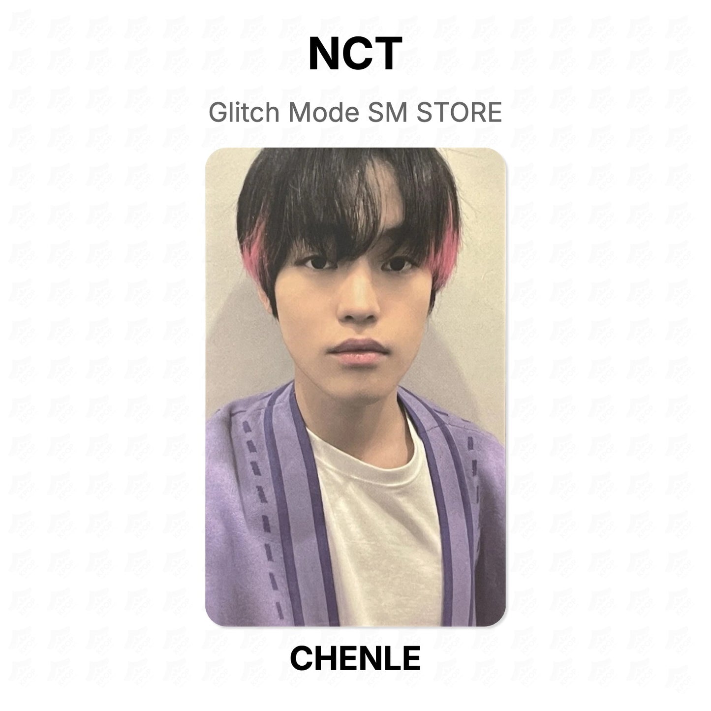NCT Glitch Mode SM STORE Official Photocard