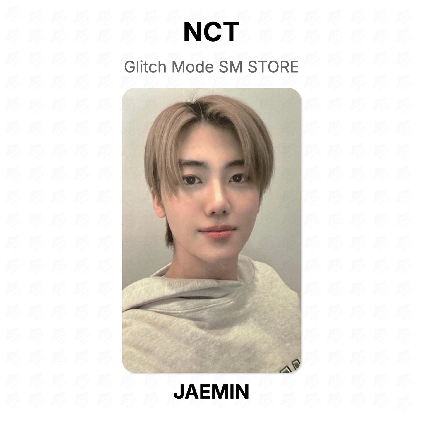 NCT Glitch Mode SM STORE Official Photocard