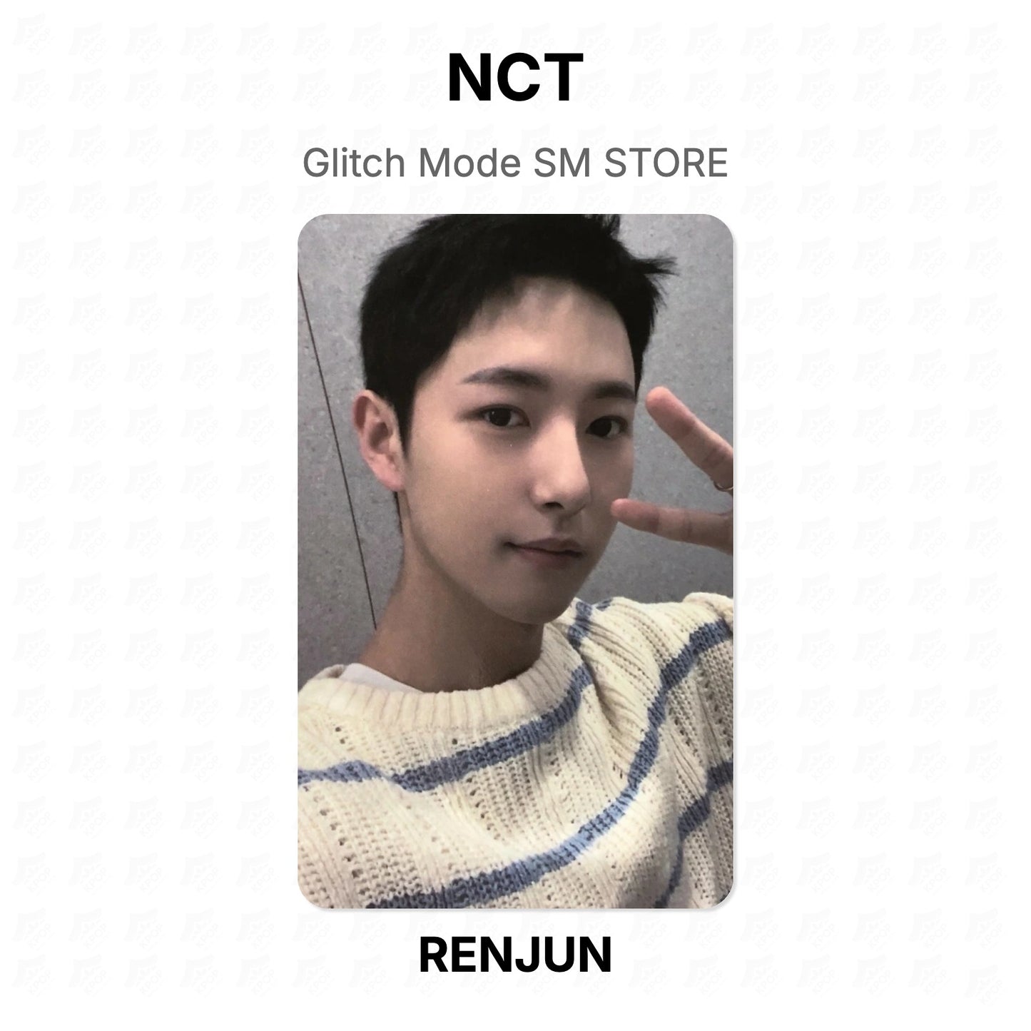 NCT Glitch Mode SM STORE Official Photocard