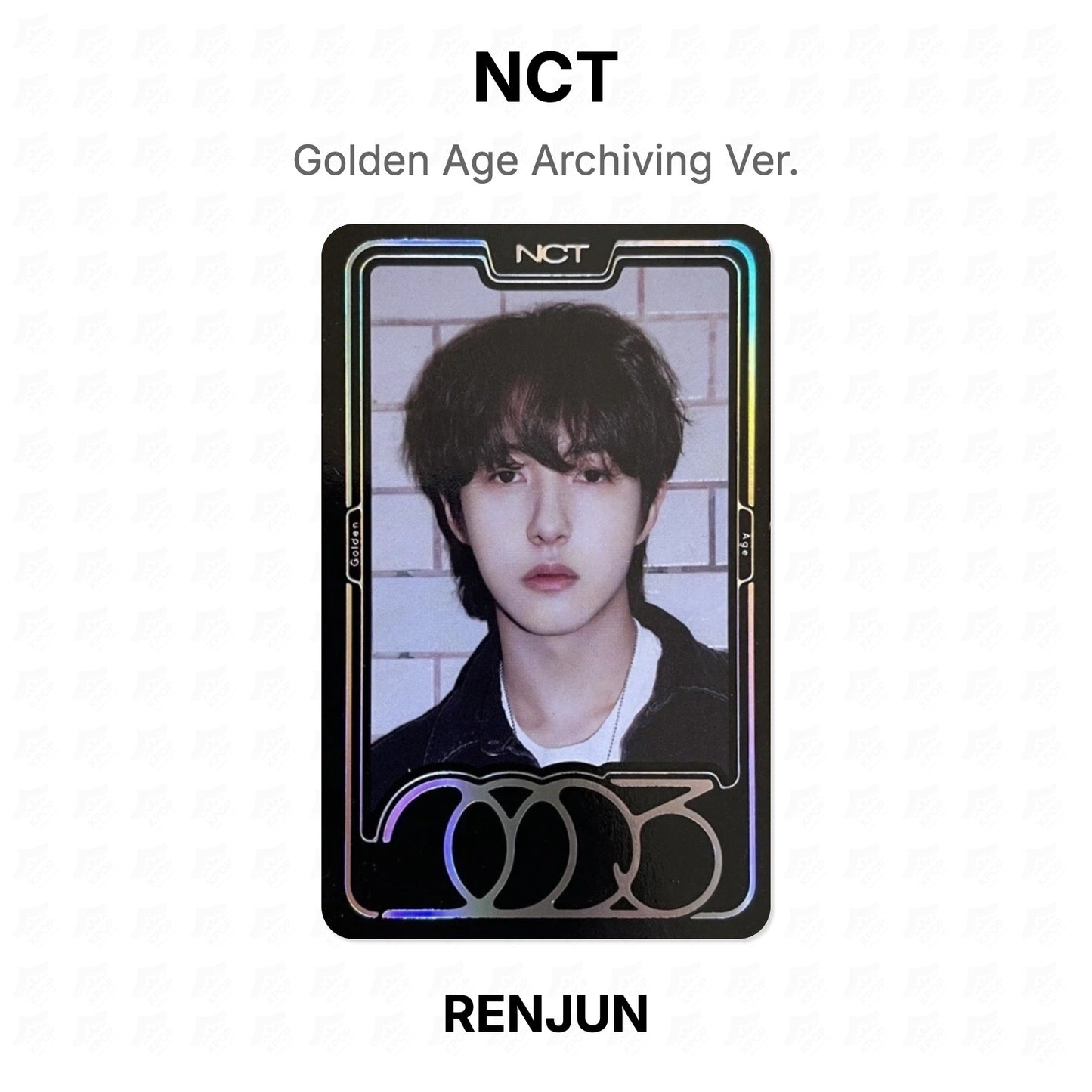 NCT Golden Age Archiving Ver. Official Photocard