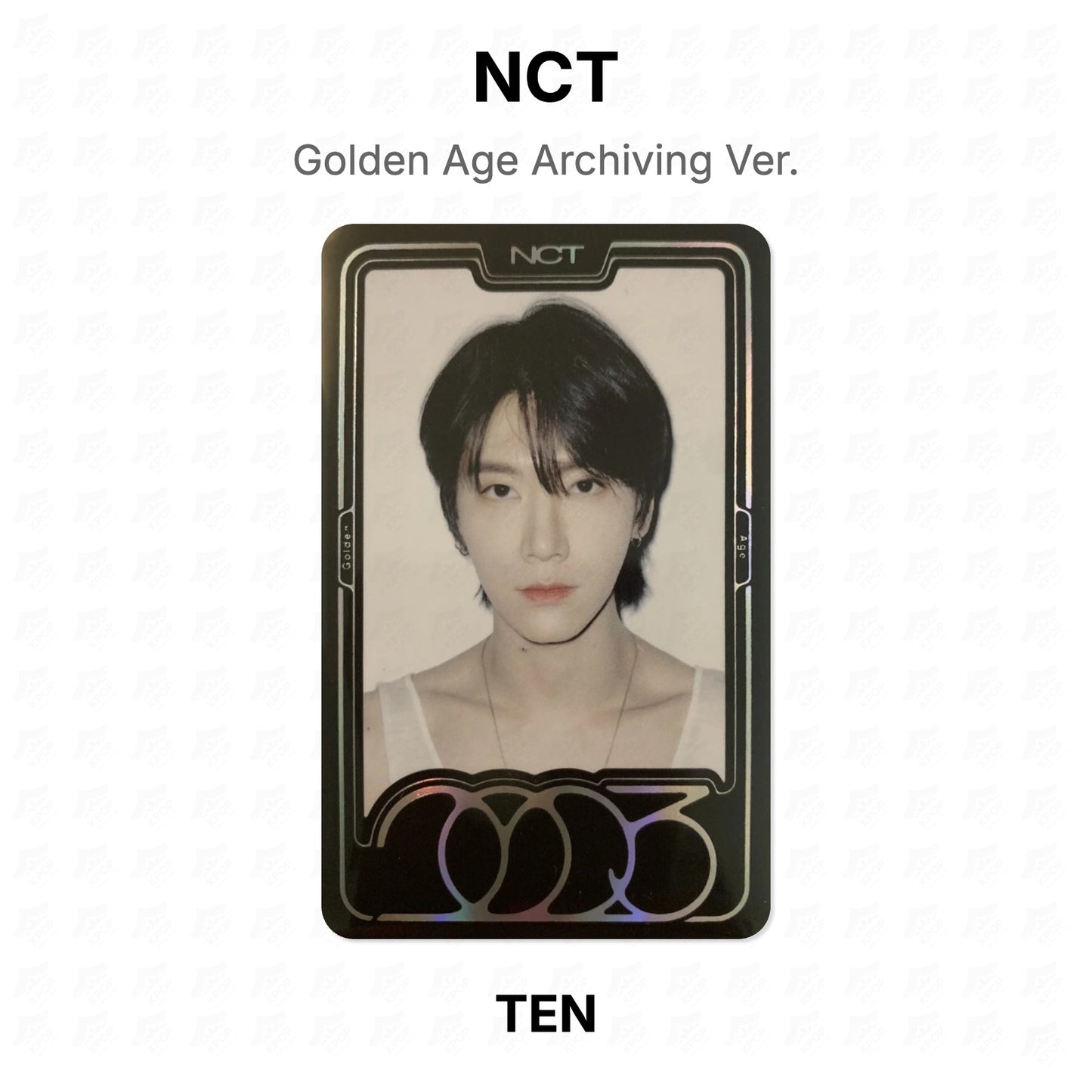 NCT Golden Age Archiving Ver. Official Photocard