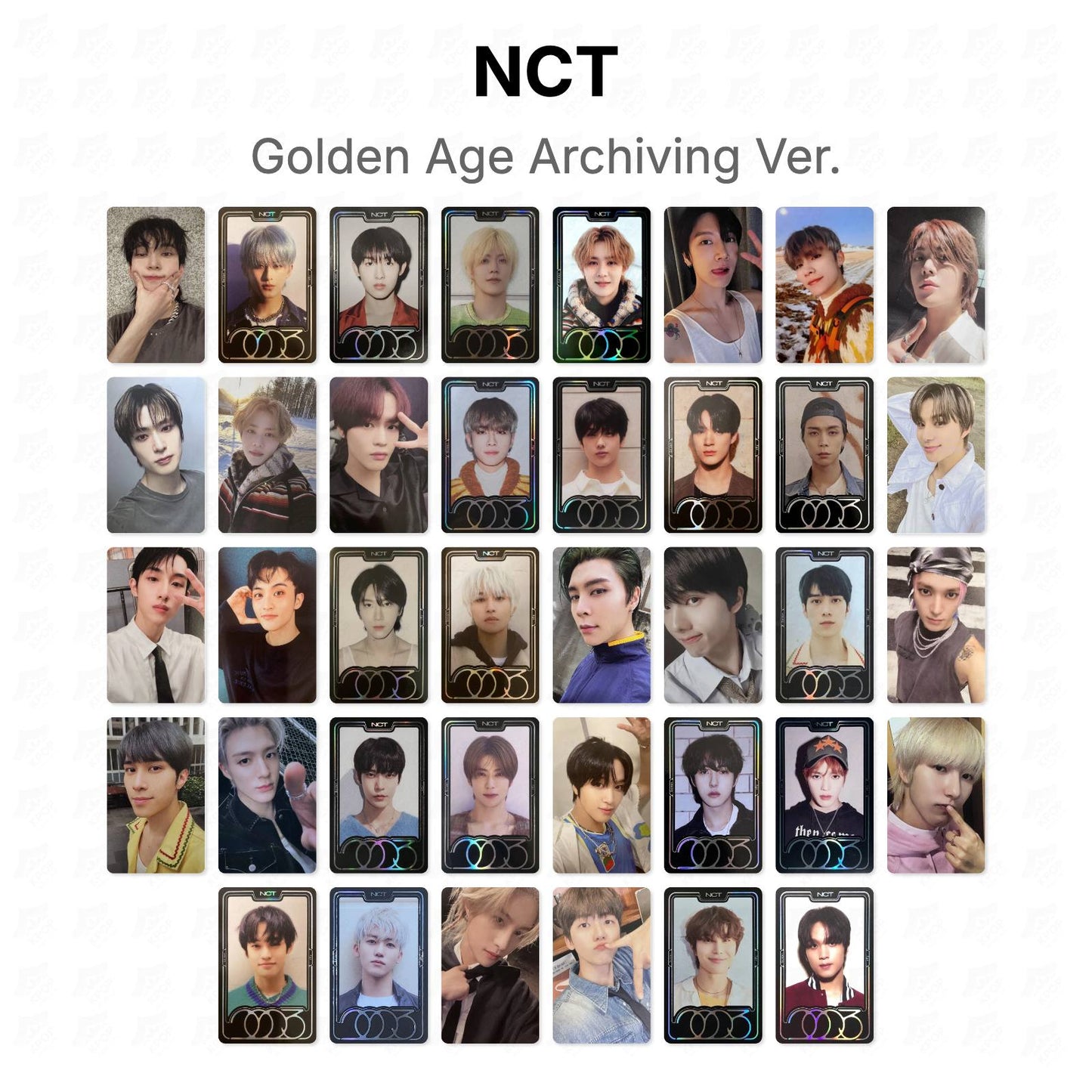 NCT Golden Age Archiving Ver. Official Photocard