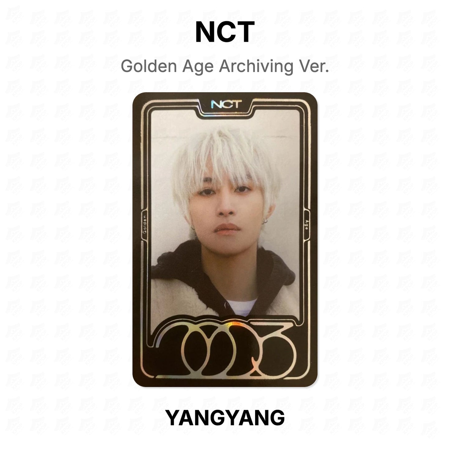 NCT Golden Age Archiving Ver. Official Photocard