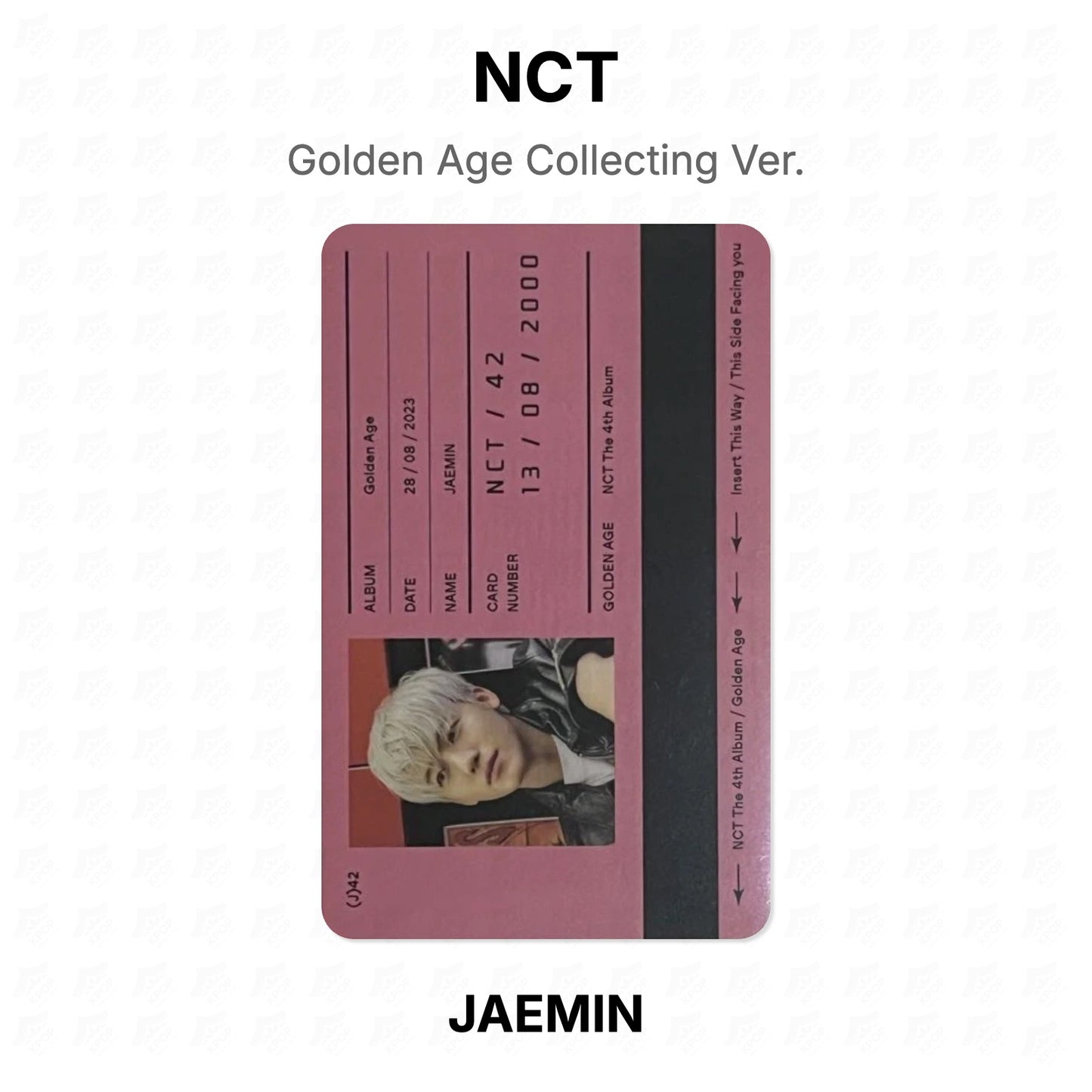 NCT Golden Age Collecting Ver. Official Photocard