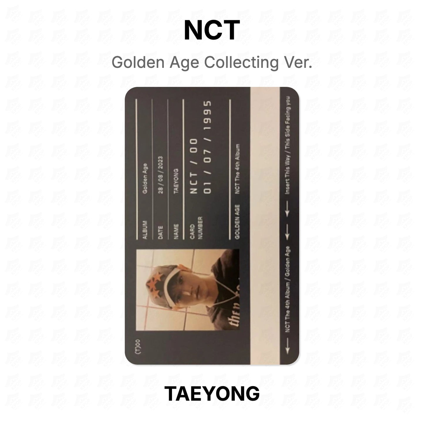 NCT Golden Age Collecting Ver. Official Photocard