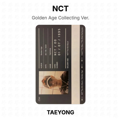 NCT Golden Age Collecting Ver. Official Photocard