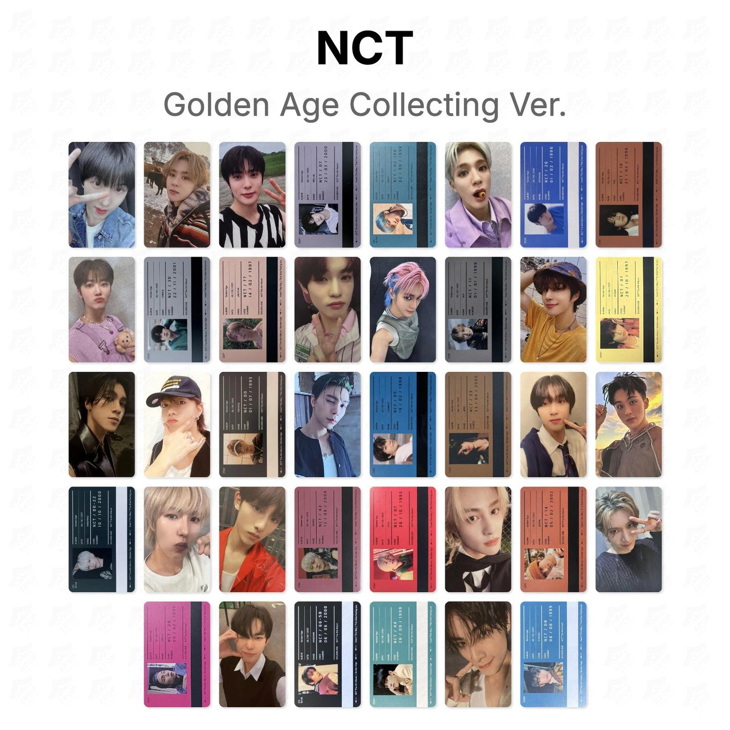 NCT Golden Age Collecting Ver. Official Photocard