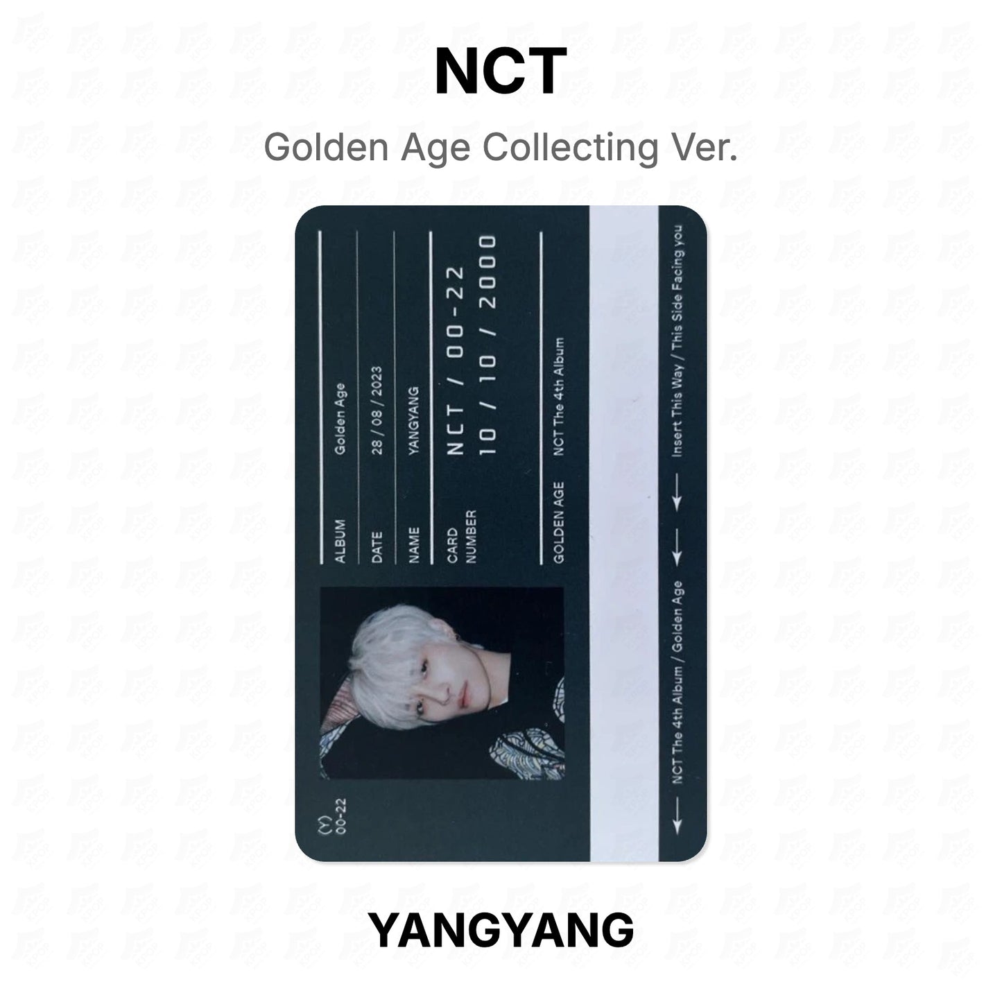NCT Golden Age Collecting Ver. Official Photocard