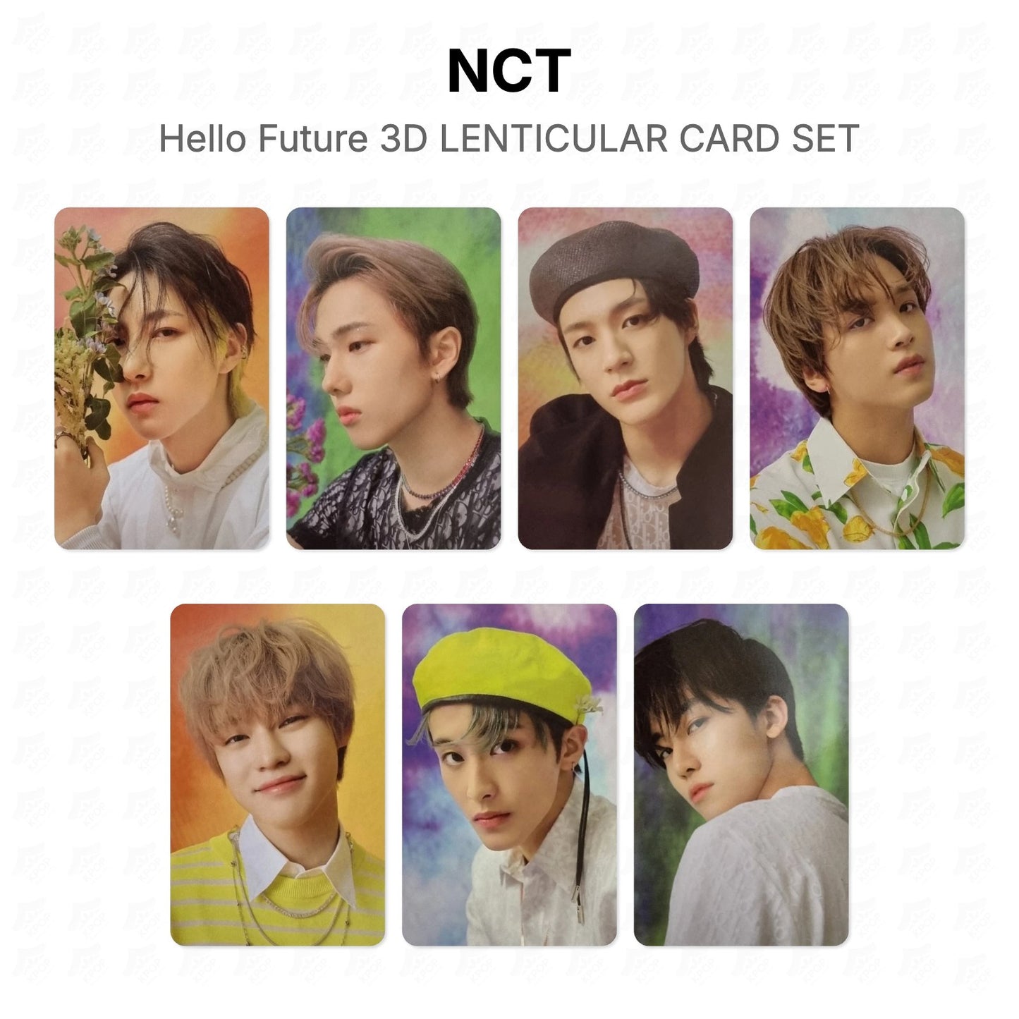 NCT Hello Future 3D LENTICULAR CARD SET Official Photocard
