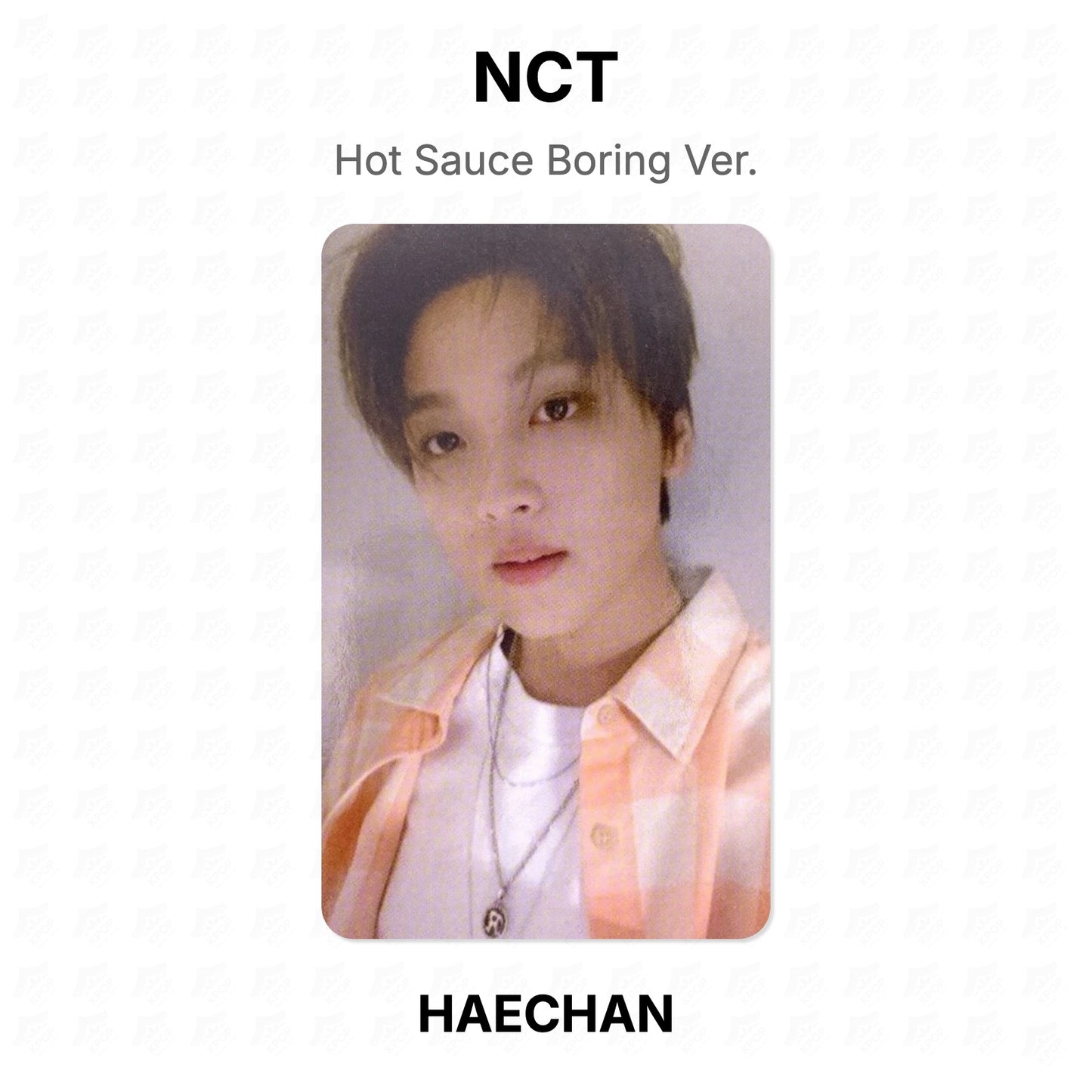 NCT Hot Sauce Boring Ver. Official Photocard