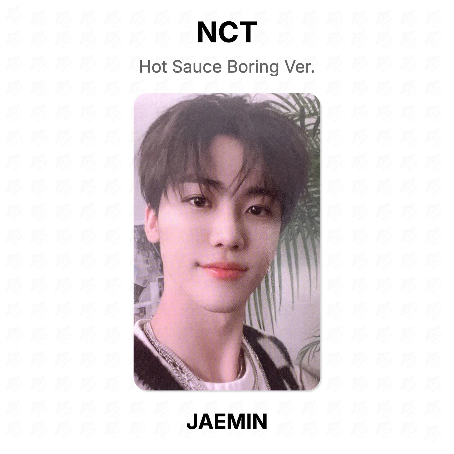 NCT Hot Sauce Boring Ver. Official Photocard