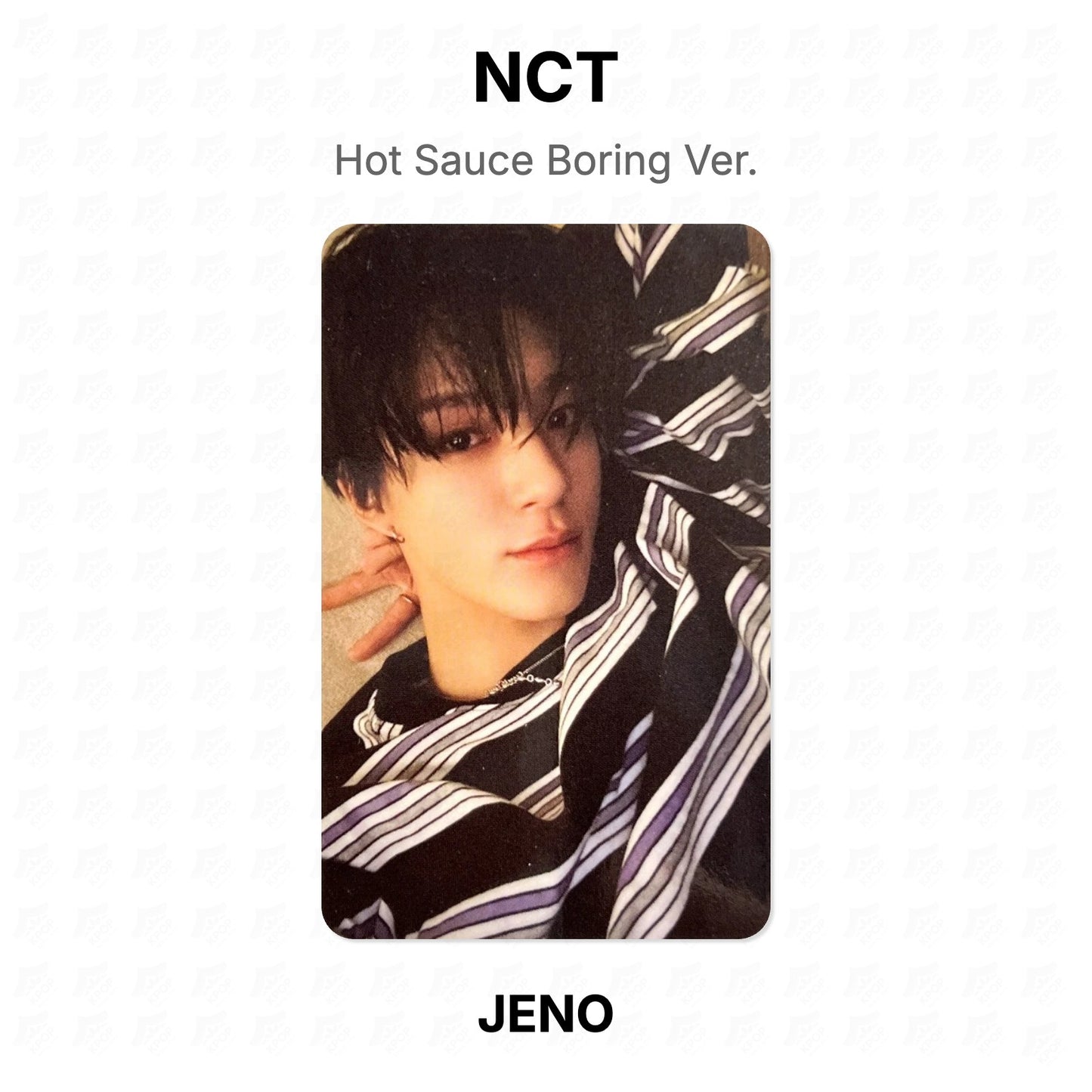NCT Hot Sauce Boring Ver. Official Photocard