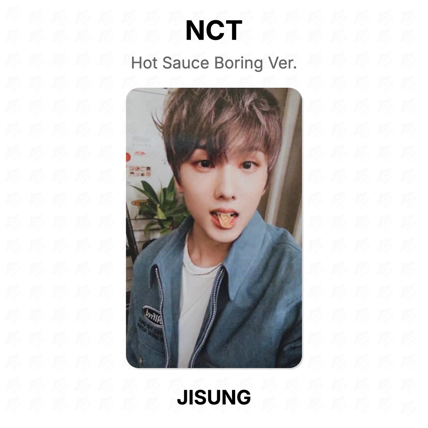 NCT Hot Sauce Boring Ver. Official Photocard