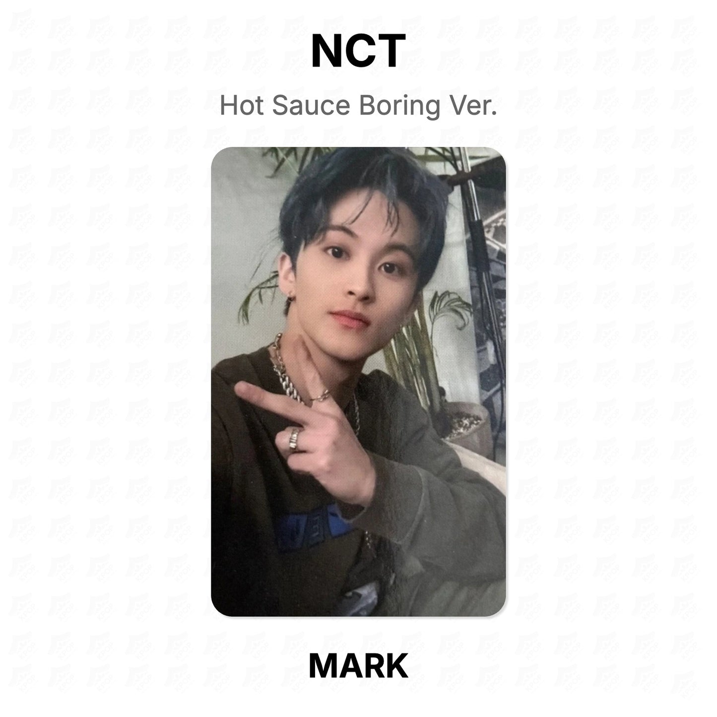 NCT Hot Sauce Boring Ver. Official Photocard