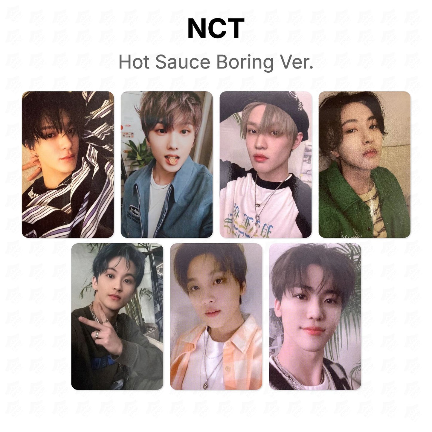 NCT Hot Sauce Boring Ver. Official Photocard