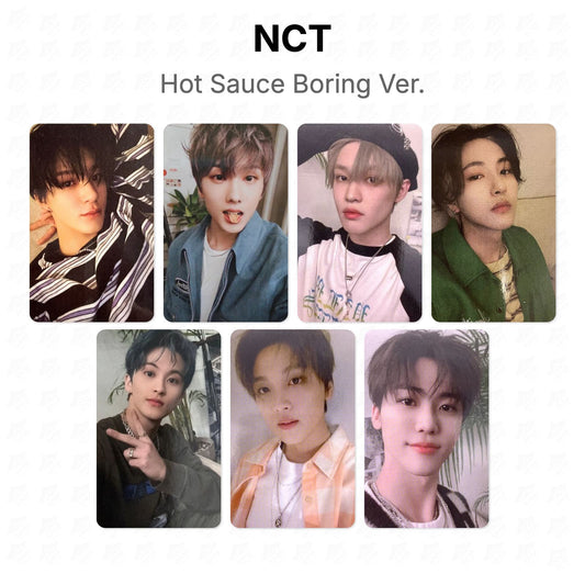 NCT Hot Sauce Boring Ver. Official Photocard