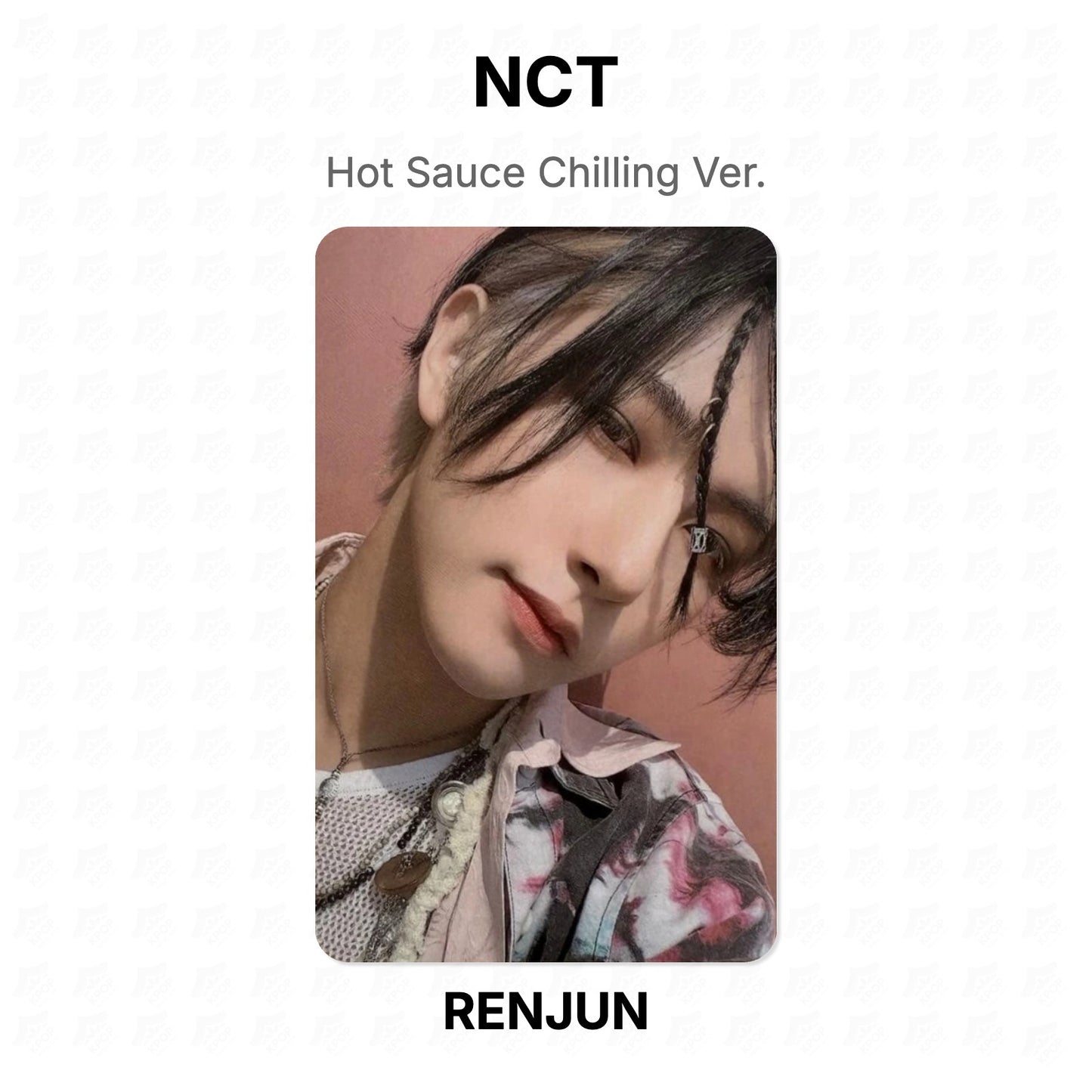 NCT Hot Sauce Chilling Ver. Official Photocard