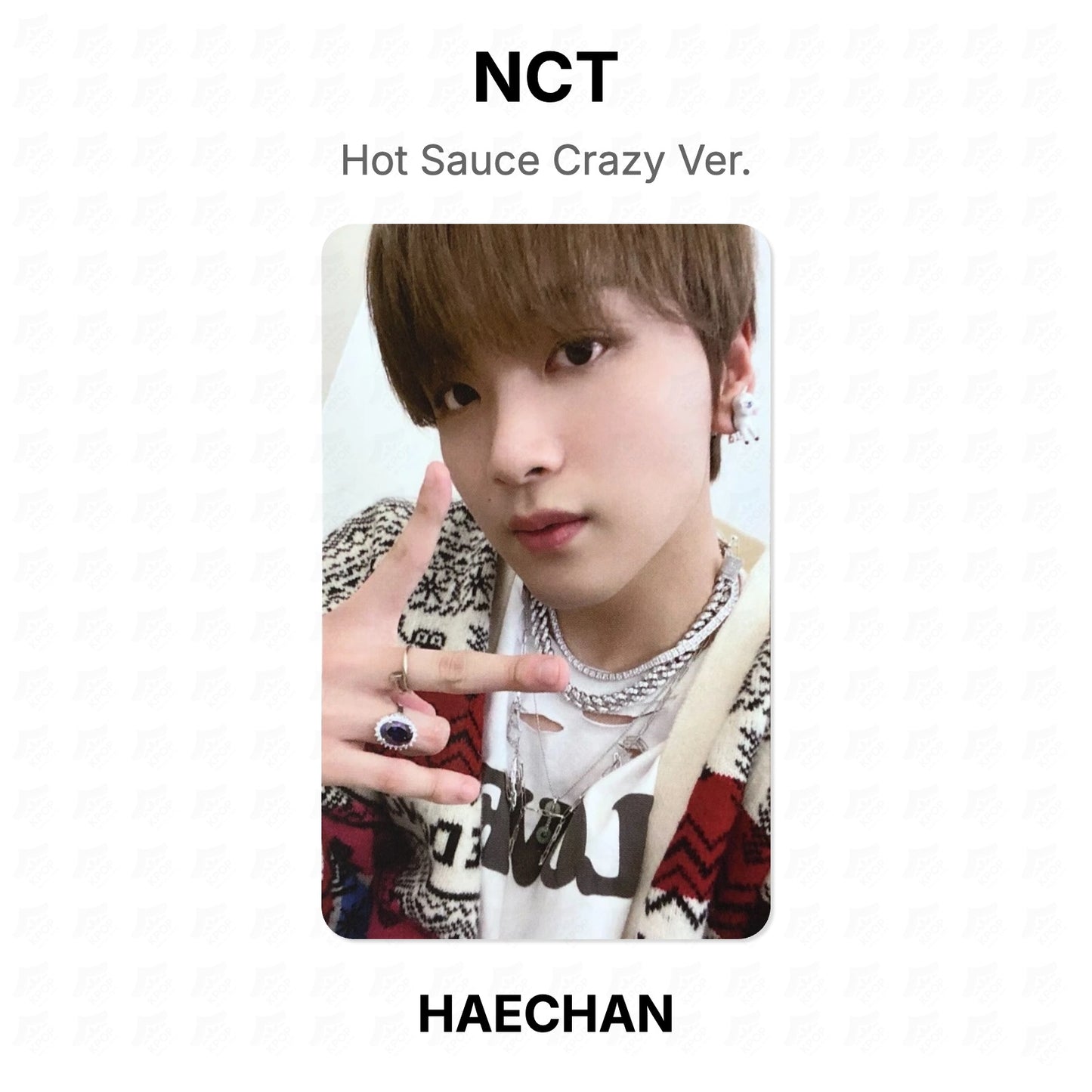 NCT Hot Sauce Crazy Ver. Official Photocard