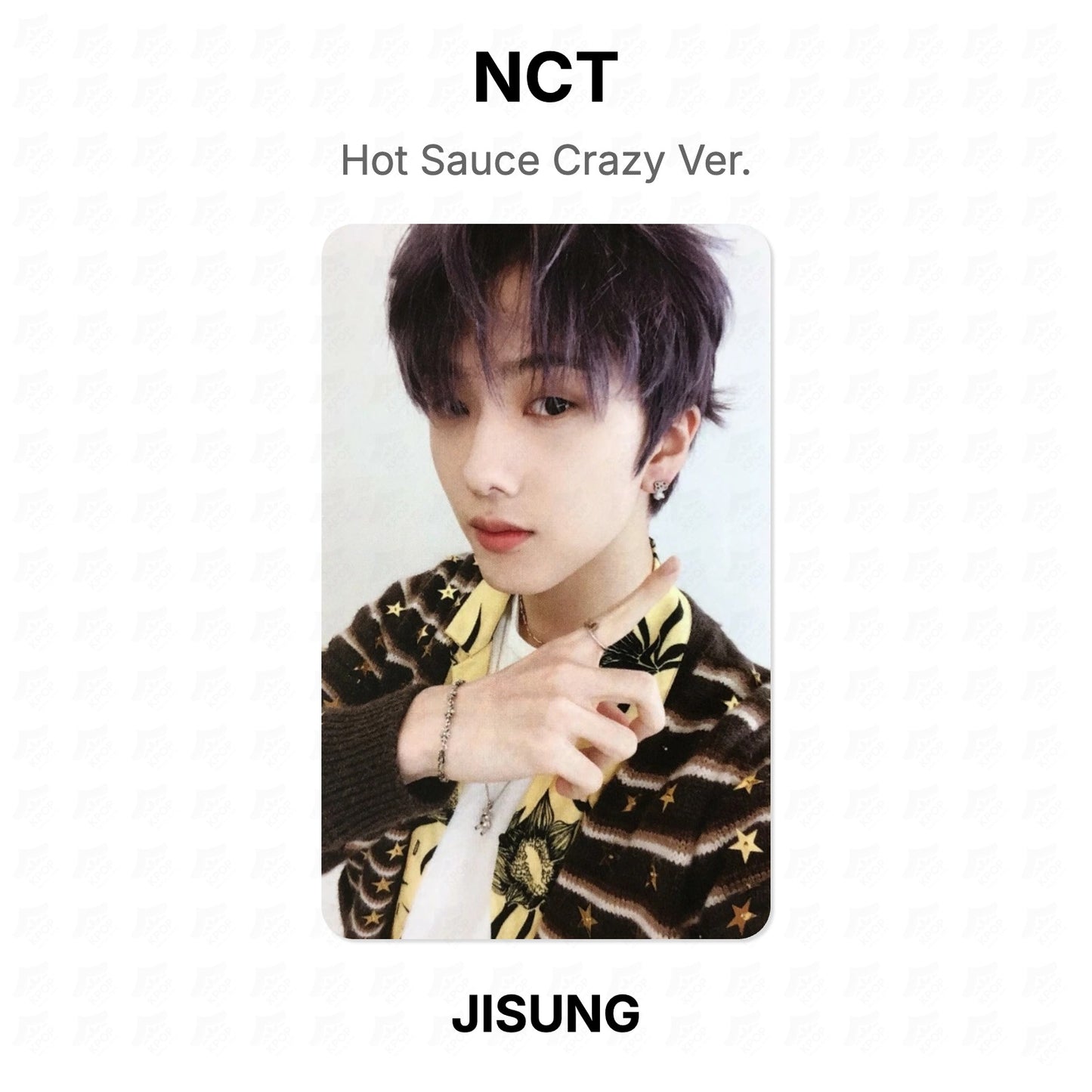 NCT Hot Sauce Crazy Ver. Official Photocard