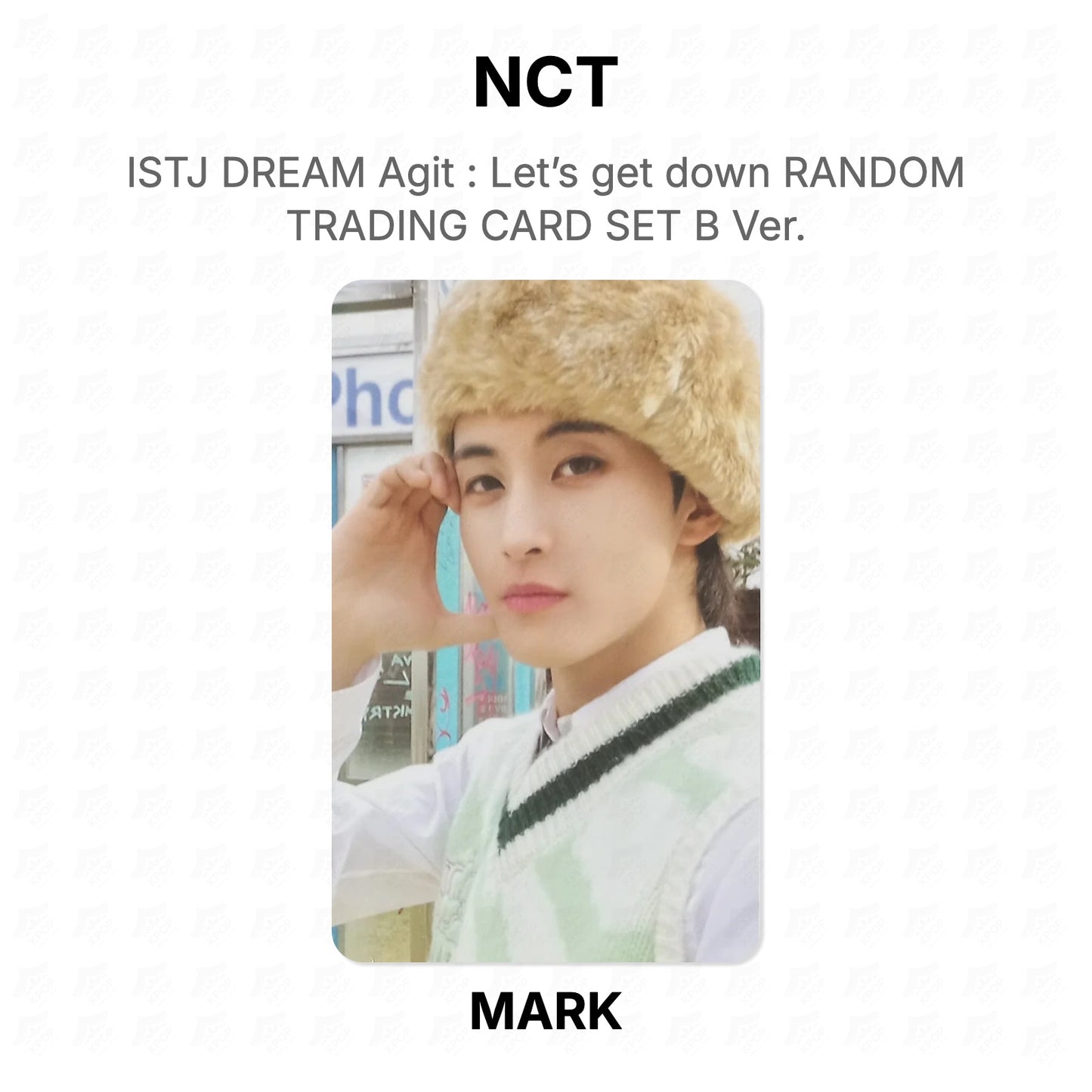 NCT ISTJ DREAM Agit : Let’s get down RANDOM TRADING CARD SET B Ver. Official Photocard
