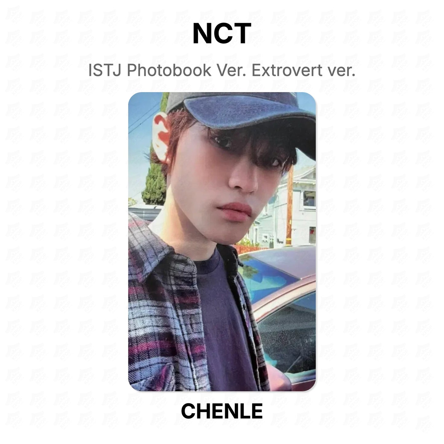 NCT ISTJ Photobook Ver. Extrovert ver. Official Photocard